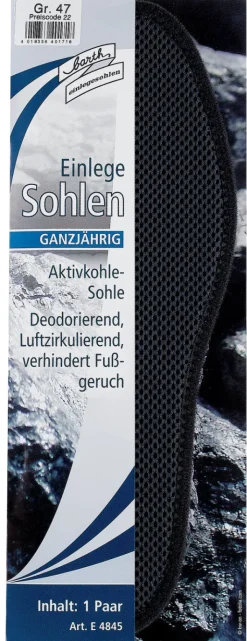 barth Aktivkohle-Einlegesohle