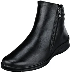 Bequeme Stiefelette mit Weblammfutter