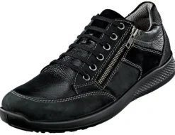 Bequemer Sneaker mit zu öffnendem Reißverschluss an der Außenseite