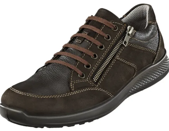 Bequemer Sneaker mit zu öffnendem Reißverschluss an der Außenseite
