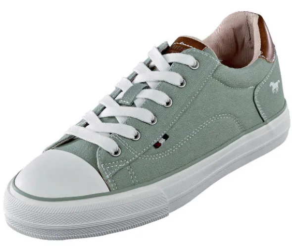 Canvas Sneaker mit dicker Sohle von Mustang