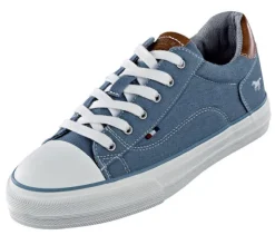 Canvas Sneaker mit dicker Sohle von Mustang