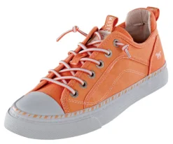Denim Sneaker mit Gummischnürung von Mustang