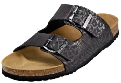 Dr. Brinkmann Pantolette mit Animalprint