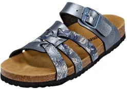 Dr.Brinkmann Pantolette mit floralem Design