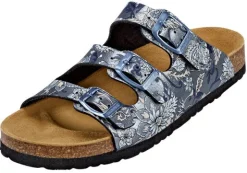 Dr.Brinkmann Pantolette mit floralem Design