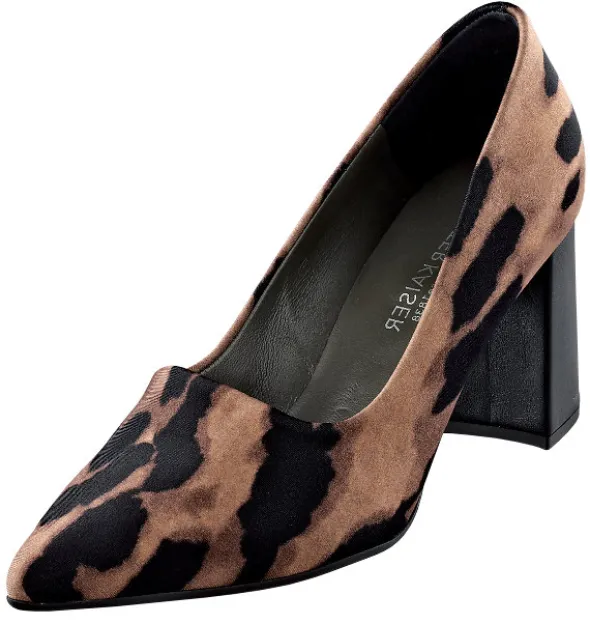 Eleganter Pumps oder Stiefelette mit Leomusterung von Peter Kaiser