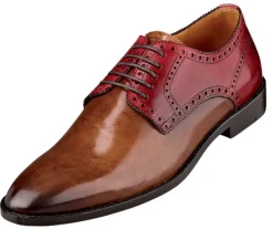 Eleganter Sinnfonie Schnürhalbschuh mit Lyralochungen