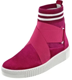 Farbenfrohe Stiefelette in Sockenoptik von Gabor