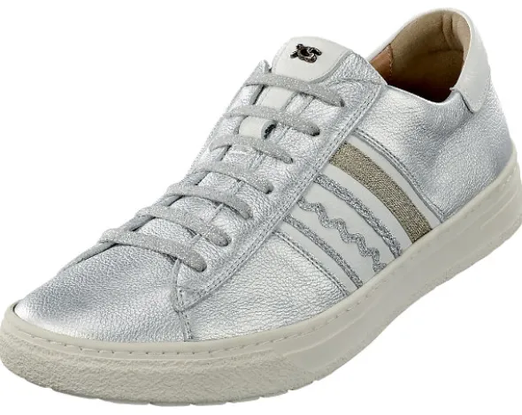 Hartjes Halbschuh mit modischer Musterung an der Außenseite