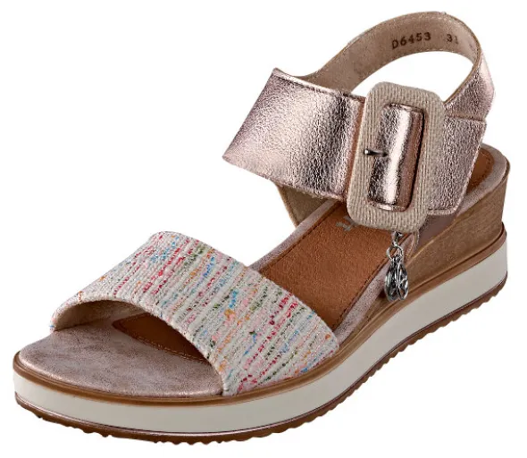 Klassische Sandalette mit Keilabsatz von Remonte
