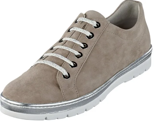 Klassischer Schnürhalbschuh mit Seitenumrandung
