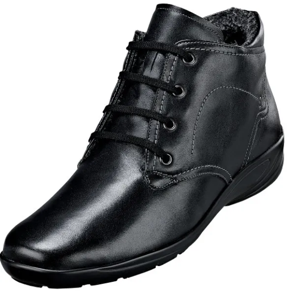 Knöchelhoher Schnürboots mit Teddyfutter