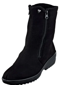 Kurzschaftstiefel mit 2 Reißverschlüssen