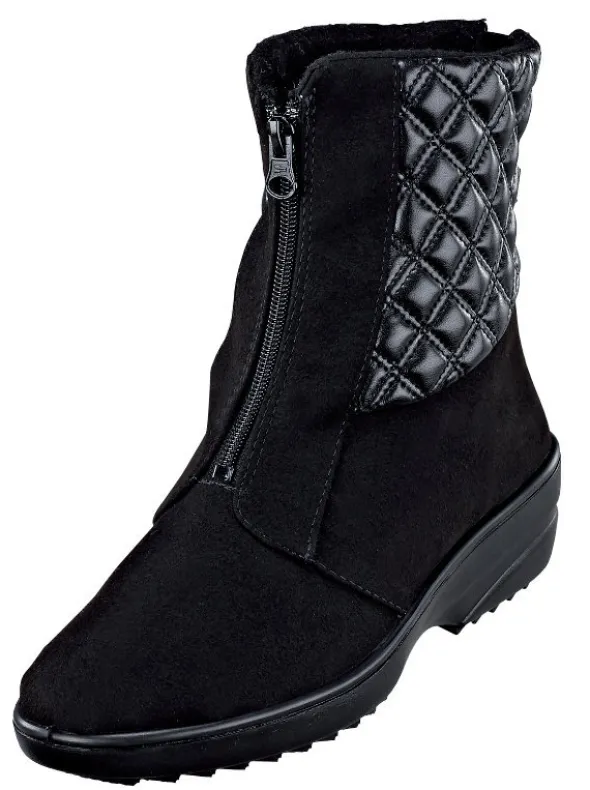 Kurzschaftstiefel mit Frontreißverschluss von Florett