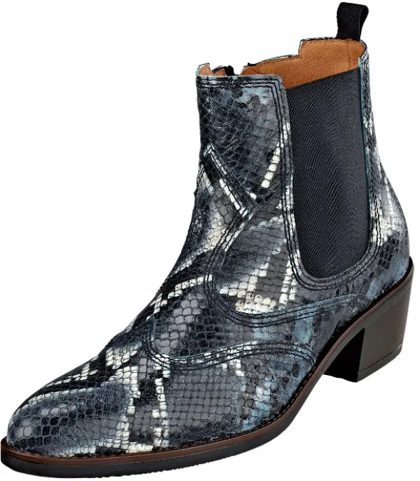 Moderner Westernstiefel mit Schlangenoptik von Gabor