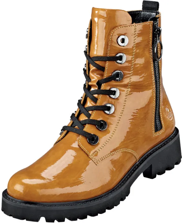 Modische Stiefelette mit beidseitig zu öffnendem Reißverschluss