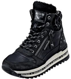 Mustang Schnürboots mit Schaft in Camouflage-Optik