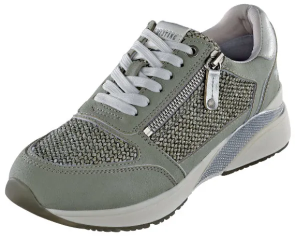 Mustang Schnürschuh mit Flechtoptik