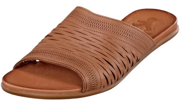 Pantolette mit durchbrochenem Leder von 2 GO-fashion