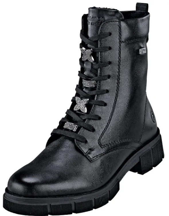 Remonte Stiefelette mit Schnürsenkelcharms