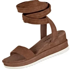 Römersandalette mit Wadenschnürung von Lazamani