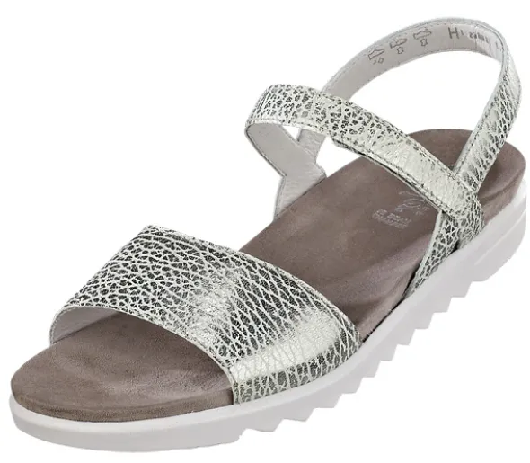 Sandalette mit Klettverschluss am Ristriemchen