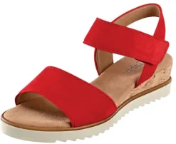 Schlichte Gabor Sandalette mit Keilabsatz
