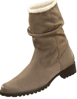 Schlupfstiefel in H-Weite mit umschlagbarem Schaft