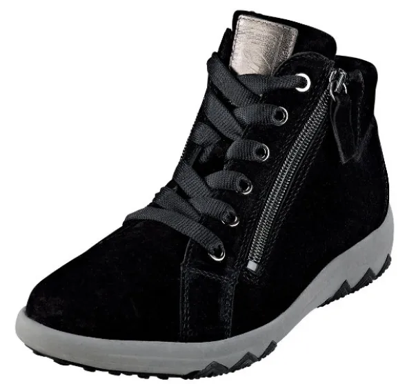 Schnürstiefel mit großzügiger Einstiegsöffnung von Waldläufer