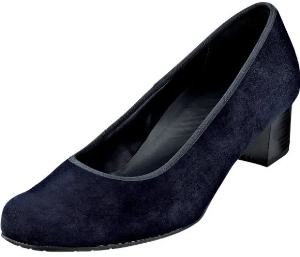Semler Pumps mit Elastikeinfassband am Schaftrand