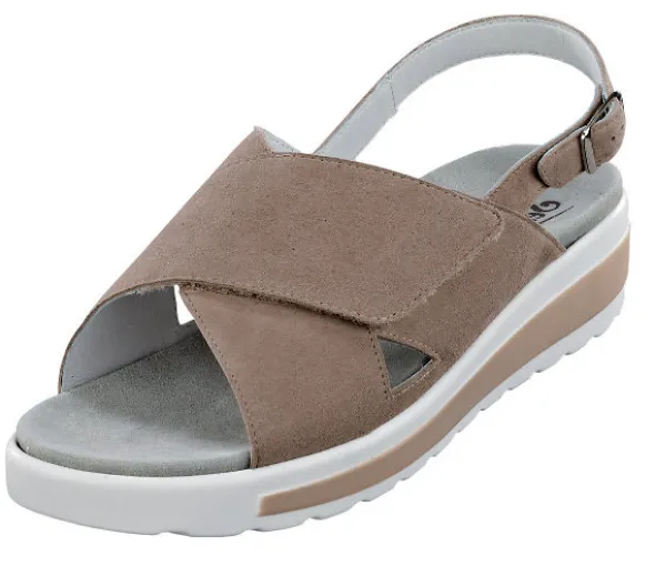 Semler Sandalette mit überkreuzten Bandagen