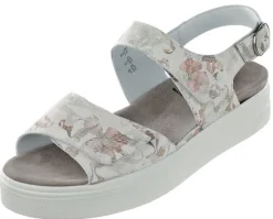 Semler Sandalette mit Klettriemen und Druckknopf