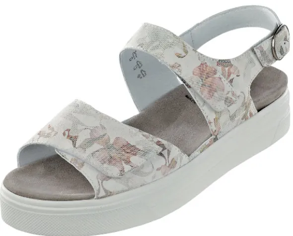 Semler Sandalette mit Klettriemen und Druckknopf