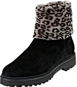 Sioux Stiefelette mit Fellkragen