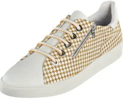 Softwaves Schnürhalbschuh mit Karomuster