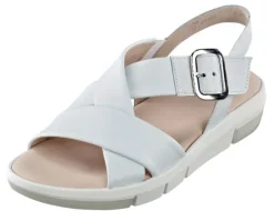 Sommerliche Gabor Sandalette mit überkreuzten Riemchen