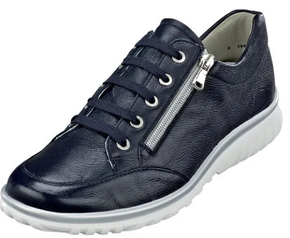Sportlich-eleganter Schnürhalbschuh von Semler