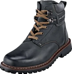 Sportlicher Schnürboots mit Lammfellfutter
