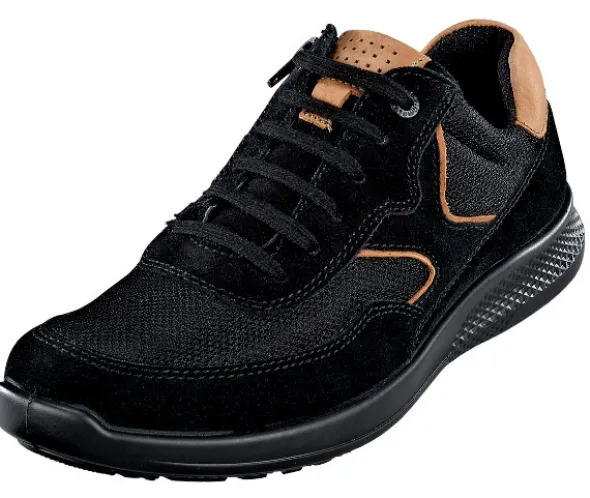Sportlicher Sneaker mit zu öffnendem Reißverschluss an der Innenseite