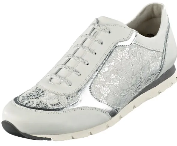 Sportlicher und edel verzierter Semler Sneaker