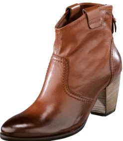 Stiefelette mit Reißverschluss an der Ferse