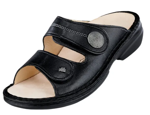Wohlfühlpantolette mit 2 Klettverschlüssen von FinnComfort